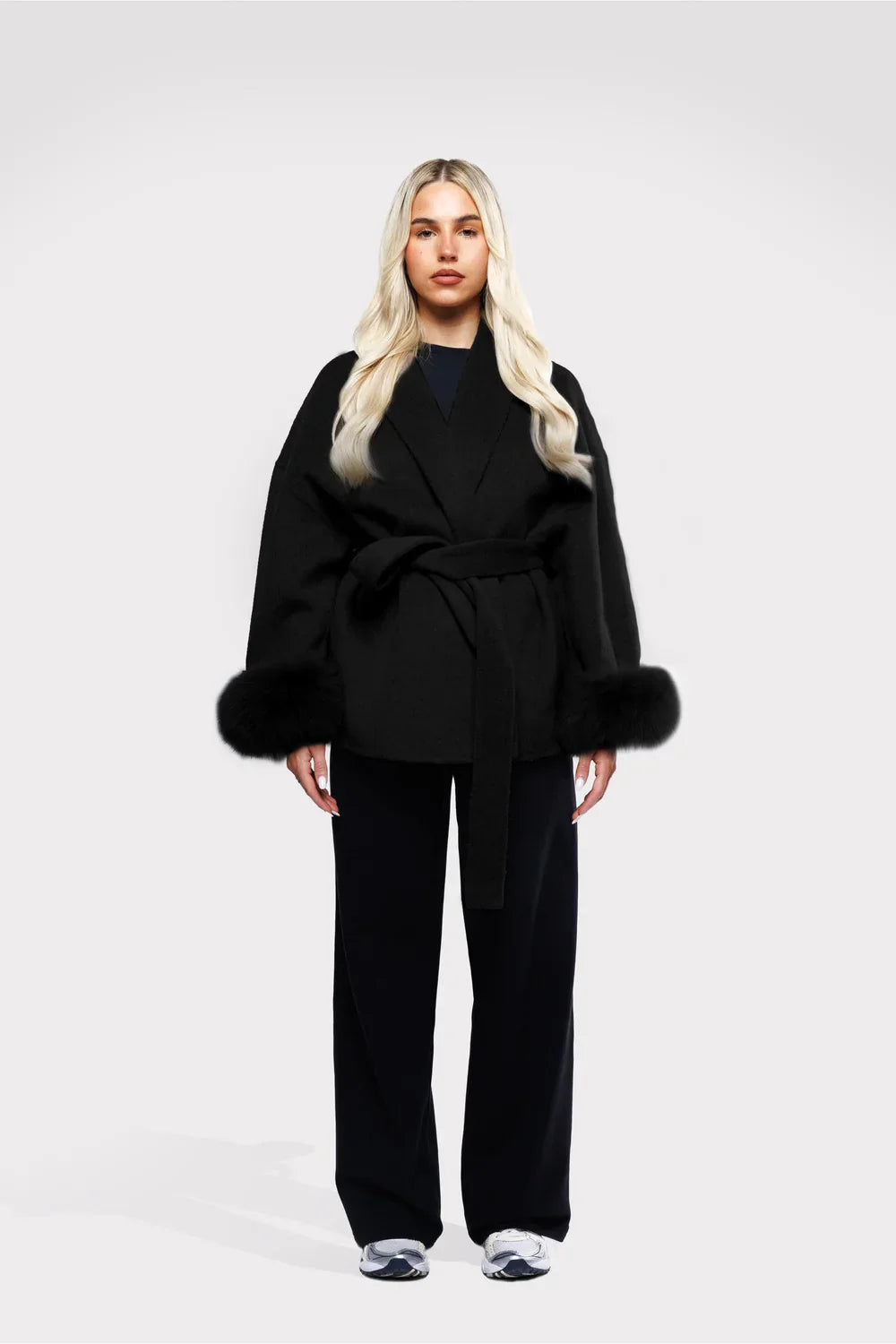 Alméa – Manteau long en laine