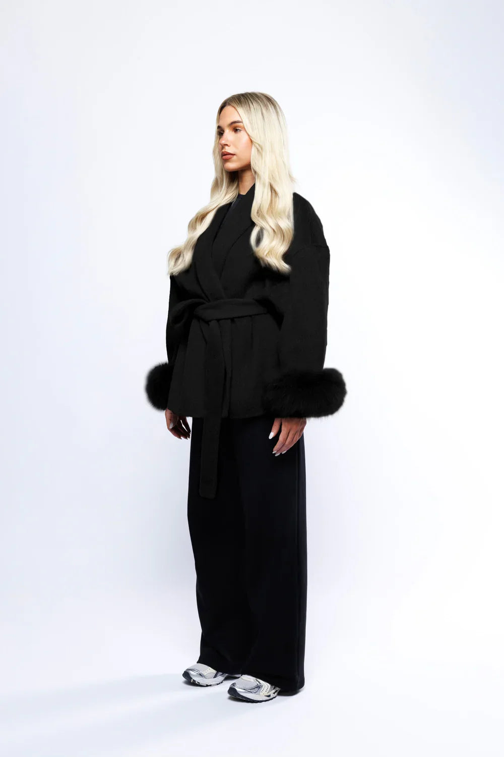 Alméa – Manteau long en laine