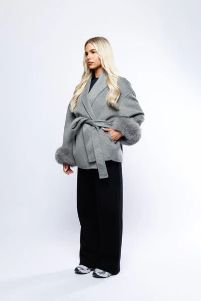 Alméa – Manteau long en laine
