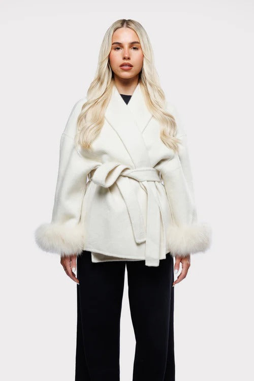 Alméa – Manteau long en laine