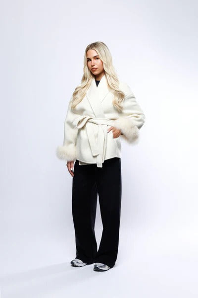 Alméa – Manteau long en laine